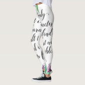 Yoga Coach Gift voor haar Leggings (Links)