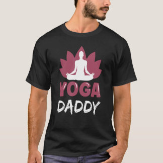 Yoga Dad Cute Meditation Hobby Dad Papa T-shirt
