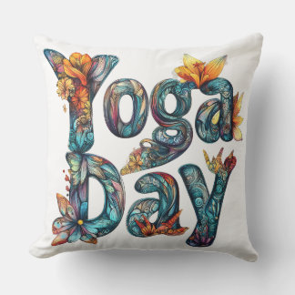 Yoga Dag Decoratief Kussen