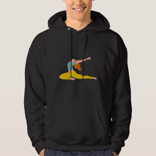 Yoga Dagelijks Hoodie (Voorkant)