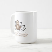 Yoga Dagelijks Koffiemok (Voorkant links)