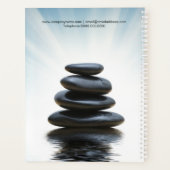 Yoga Daily Class Schedule Day Planner (Achterkant)