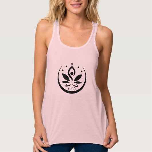 Yoga dametank tanktop (Voorkant)