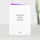  yoga dank je wel kaart (Achterkant)