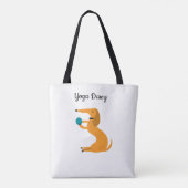 Yoga Dawg Fitness Tas Beach zak (Achterkant)