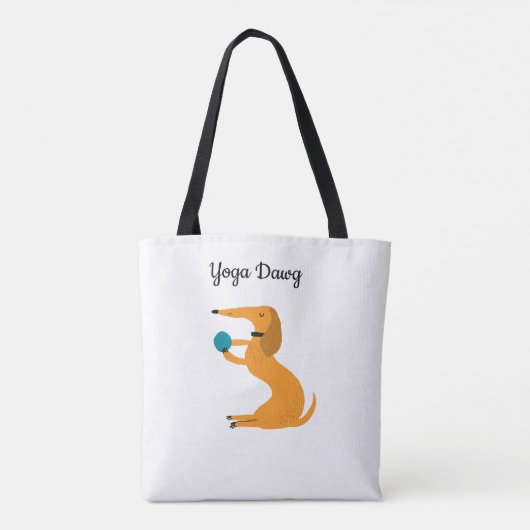 Yoga Dawg Fitness Tas Beach zak (Achterkant)