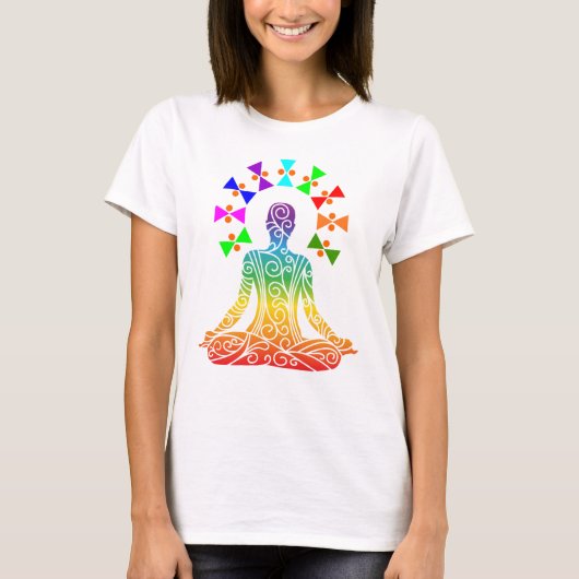 Yoga Day Graphics T-shirt (Voorkant)