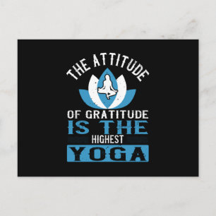 Yoga De Houding Van Dankbaarheid Is De Hoogste Yog Briefkaart
