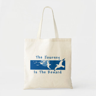 Yoga - de reis is de beloning tote bag