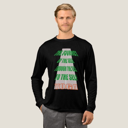 Yoga: de reis van het zelf, gooi T-Shirt (Voorkant)