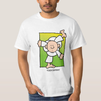 yoga-deskundige t-shirt
