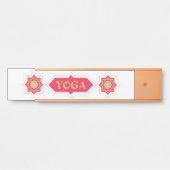 Yoga Deurbordje (Voorkant)