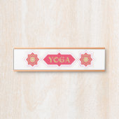 Yoga Deurbordje (Voorkant)