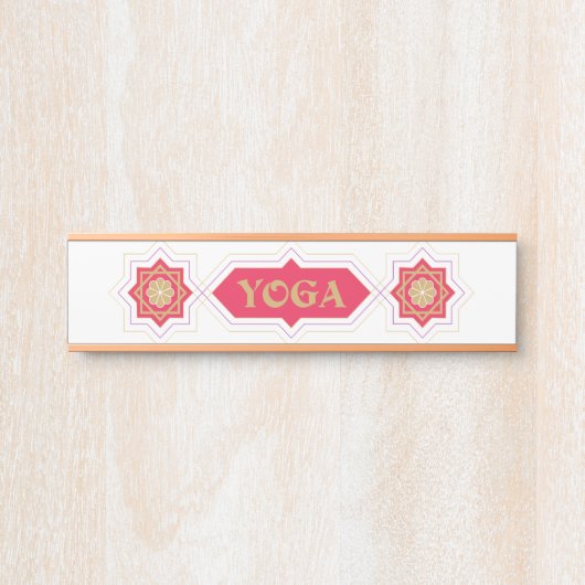Yoga Deurbordje (Voorkant)
