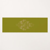 Yoga Dier Damast Mat (Voorkant (horizontaal))