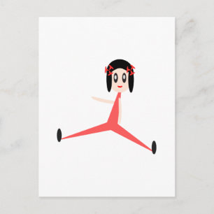 "Yoga Diva" Briefkaart