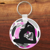 Yoga Diva Sleutelhanger (Voorkant)