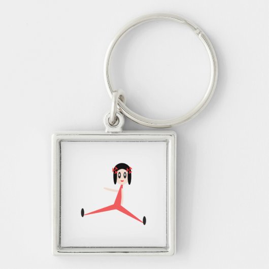 Yoga Diva Sleutelhanger (Voorkant)