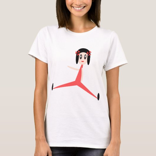 "Yoga Diva" T-shirt (Voorkant)