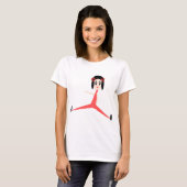 "Yoga Diva" T-shirt (Voorkant volledig)