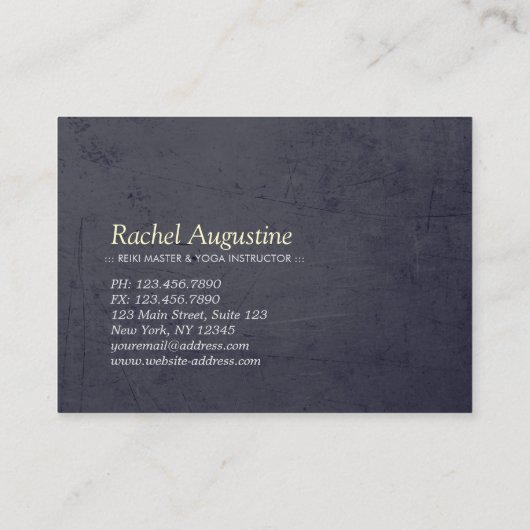 YOGA-docent Cadeaubon Lotus Kortingskaartje (Achterkant)