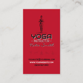 Yoga Docent / Instructeur Visitekaartje