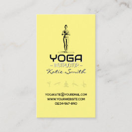 Yoga Docent / Instructeur Visitekaartje