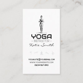Yoga Docent / Instructeur Visitekaartje