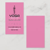 Yoga Docent / Instructeur Visitekaartje (Voorkant / Achterkant)