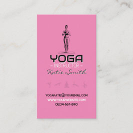 Yoga Docent / Instructeur Visitekaartje