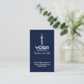 Yoga Docent / Instructeur Visitekaartje (Staand voorkant)