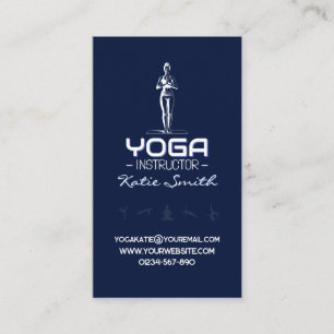Yoga Docent / Instructeur Visitekaartje