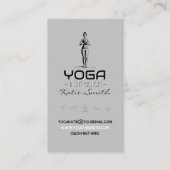 Yoga Docent / Instructeur Visitekaartje (Voorkant)