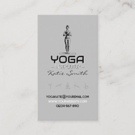 Yoga Docent / Instructeur Visitekaartje