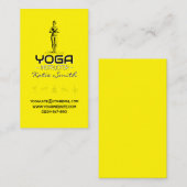 Yoga Docent / Instructeur Visitekaartje (Voorkant / Achterkant)