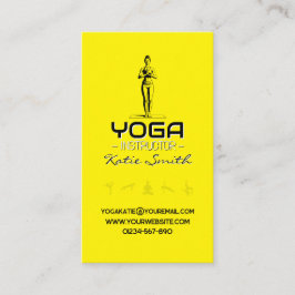 Yoga Docent / Instructeur Visitekaartje