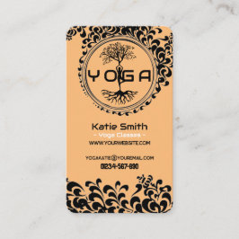 Yoga Docenten / Instructeurs Visitekaartje