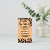 Yoga Docenten / Instructeurs Visitekaartje (Staand voorkant)