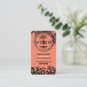 Yoga Docenten / Instructeurs Visitekaartje (Staand voorkant)