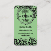 Yoga Docenten / Instructeurs Visitekaartje (Voorkant)