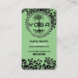 Yoga Docenten / Instructeurs Visitekaartje