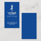 Yoga Docenten / Instructeurs Visitekaartje (Voorkant / Achterkant)