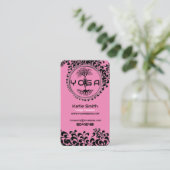 Yoga Docenten / Instructeurs Visitekaartje (Staand voorkant)