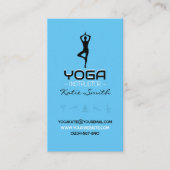 Yoga Docenten / Instructeurs Visitekaartje (Voorkant)