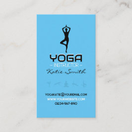 Yoga Docenten / Instructeurs Visitekaartje