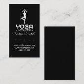 Yoga Docenten / Instructeurs Visitekaartje (Voorkant / Achterkant)