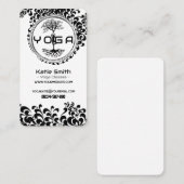 Yoga Docenten / Instructeurs Visitekaartje (Voorkant / Achterkant)