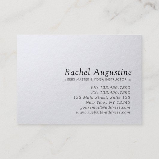 YOGA-doctoraatskorting Coupon Lotus (Achterkant)