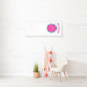 Yoga doen spandoek (Insitu)