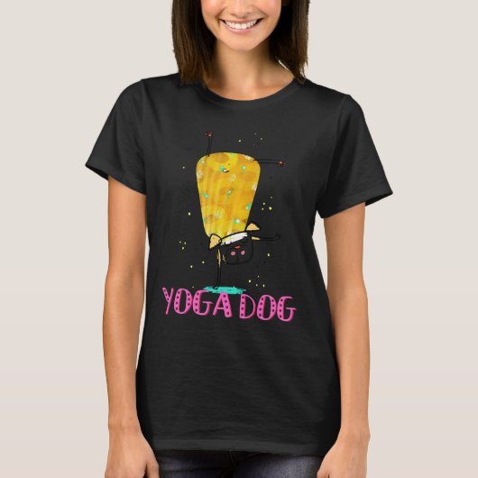 Yoga Dog T-shirt (Voorkant)